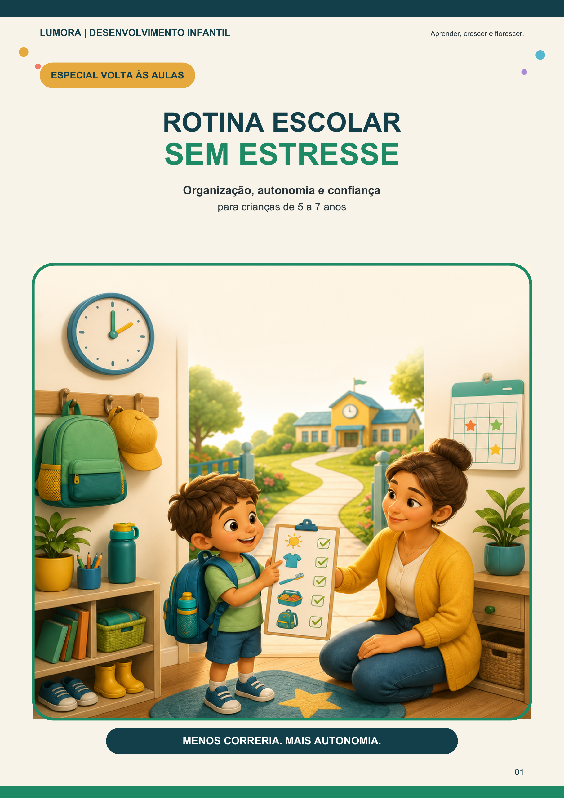 Capa do kit Rotina Escolar sem Estresse